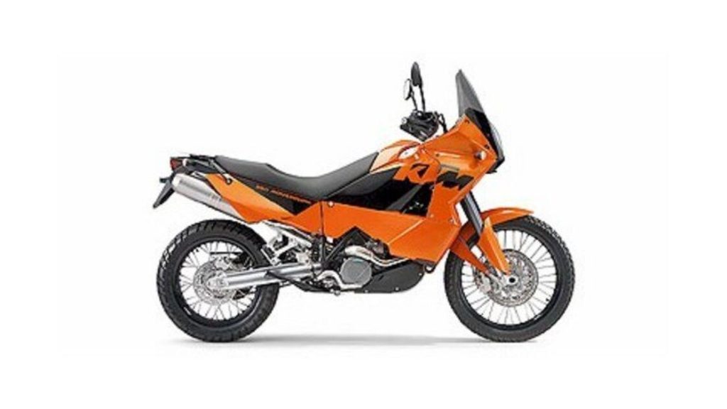 2005 KTM 950 Adventure Orange - 2005 كي تي إم 950 ادفنشر أورنج