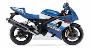 2005 Suzuki GSXR 750 20th Anniversary 