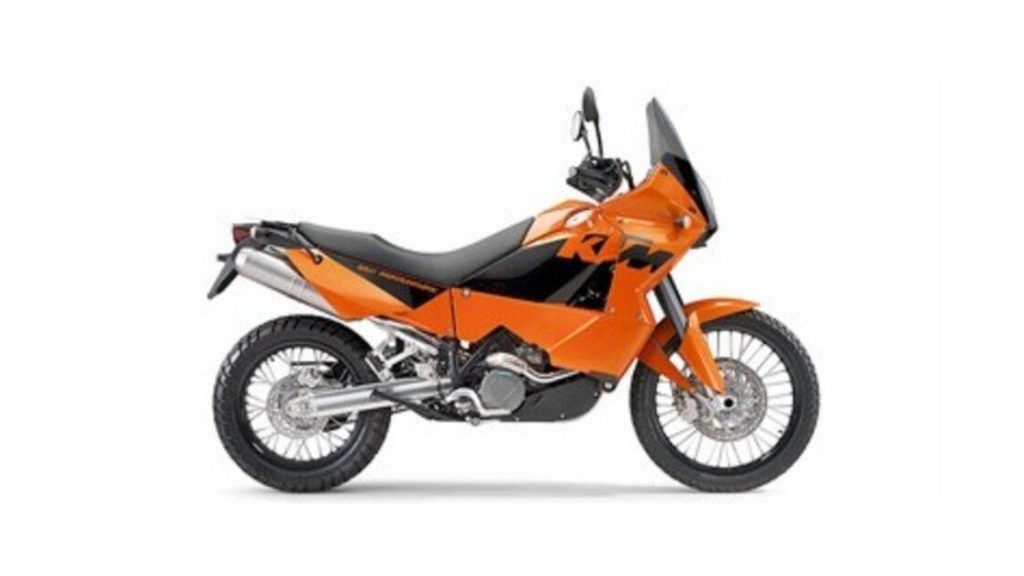 2006 KTM 950 Adventure Orange - 2006 كي تي إم 950 ادفنشر أورنج