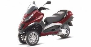 2007 Piaggio MP3 Three Wheeler 