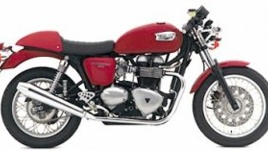 2007 Triumph Thruxton 900 - 2007 تريومف ثركستون 900