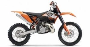 2008 KTM XC 200 W 