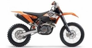 2008 KTM XC 450 F 