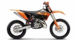 2009 KTM XC 200 W 