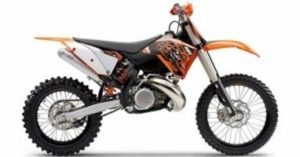 2009 KTM XC 300 e 