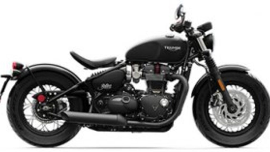 2019 Triumph Bonneville Bobber Black - 2019 تريومف بونفيل بوبر بلاك