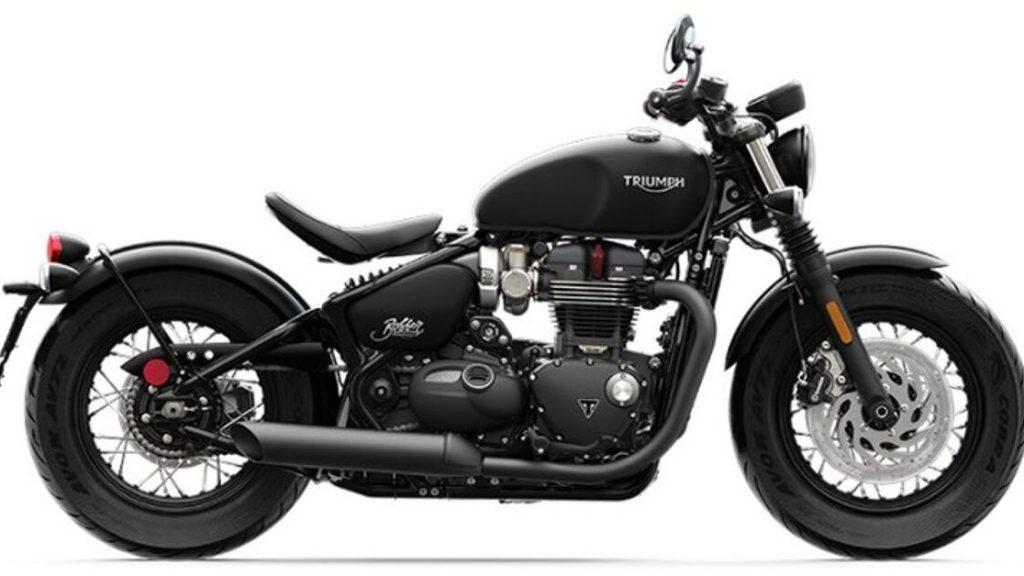 2020 Triumph Bonneville Bobber Black - 2020 تريومف بونفيل بوبر بلاك