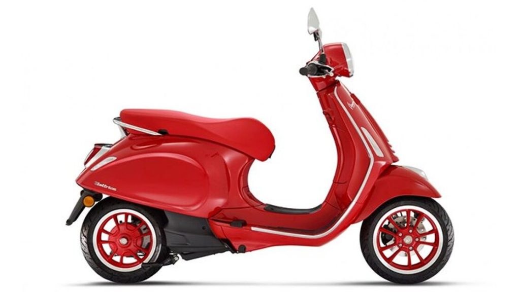 2022 Vespa Elettrica 45 MPH Red - 2022 فيسبا إليتريكا 45 MPH ريد