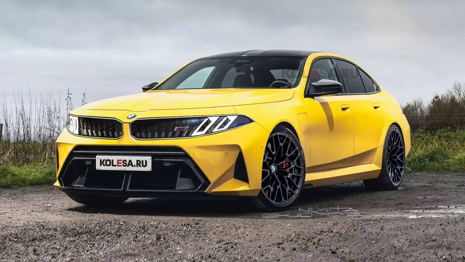 الصور التخيلية الأولى للجيل القادم من سيارة السيدان الرياضية BMW M5 لعام 2027