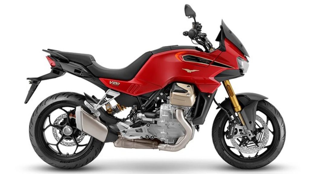 2025 Moto Guzzi V100 Mandello Wind Tunnel 