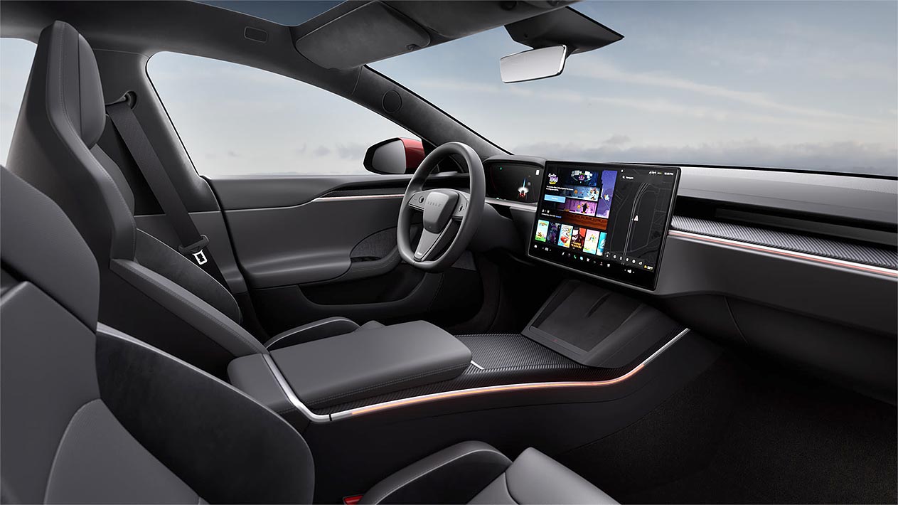 Tesla Model S Plaid  -  تيسلا موديل اس بليد_3