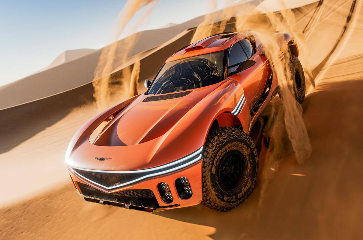 جينيسيس تكشف عن سيارة X Skorpio الاختبارية للطرق الوعرة بقوة 1100 حصان