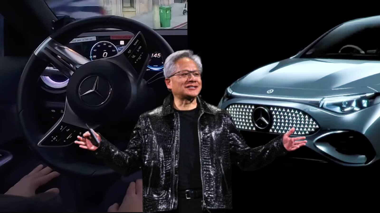 إنفيديا تنقل القيادة الذاتية إلى مرحلة التفكير المنطقي… ومرسيدس بنز أول من يطبقها
