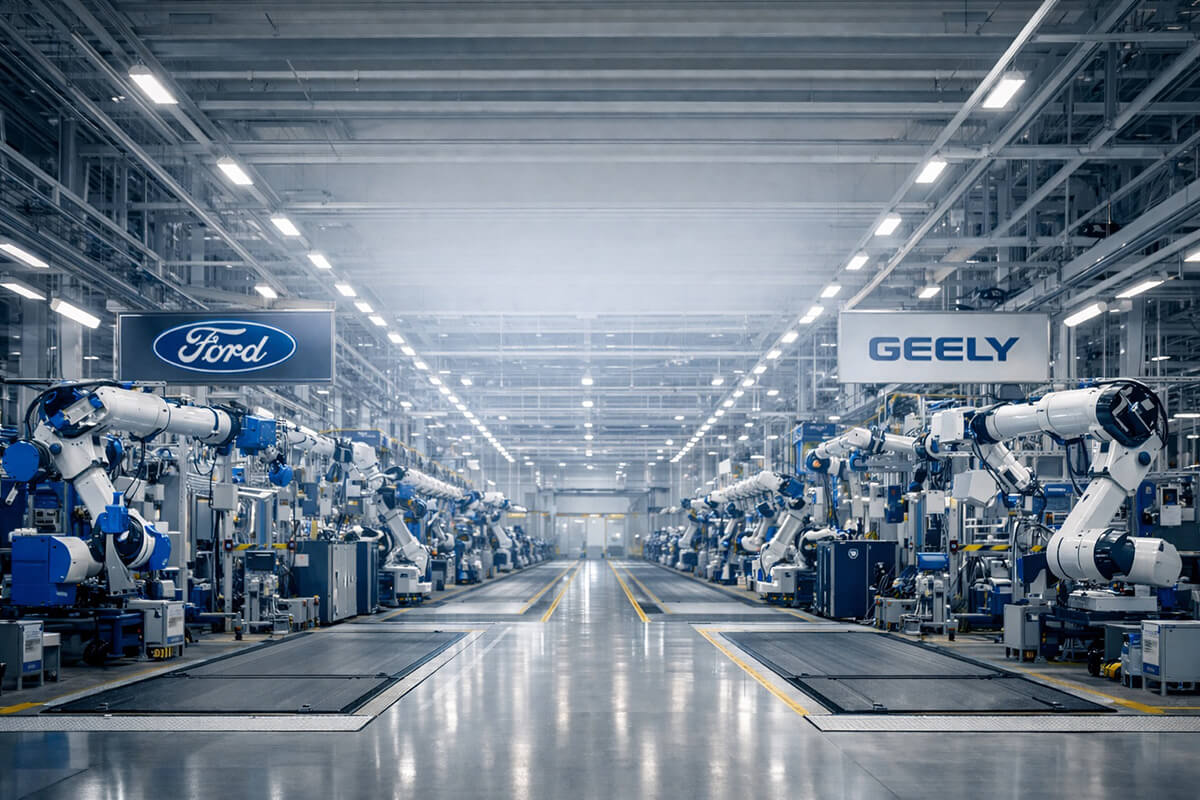 فورد تدرس شراكة مع جيلي الصينية لتصنيع سيارات كهربائية في أوروبا
