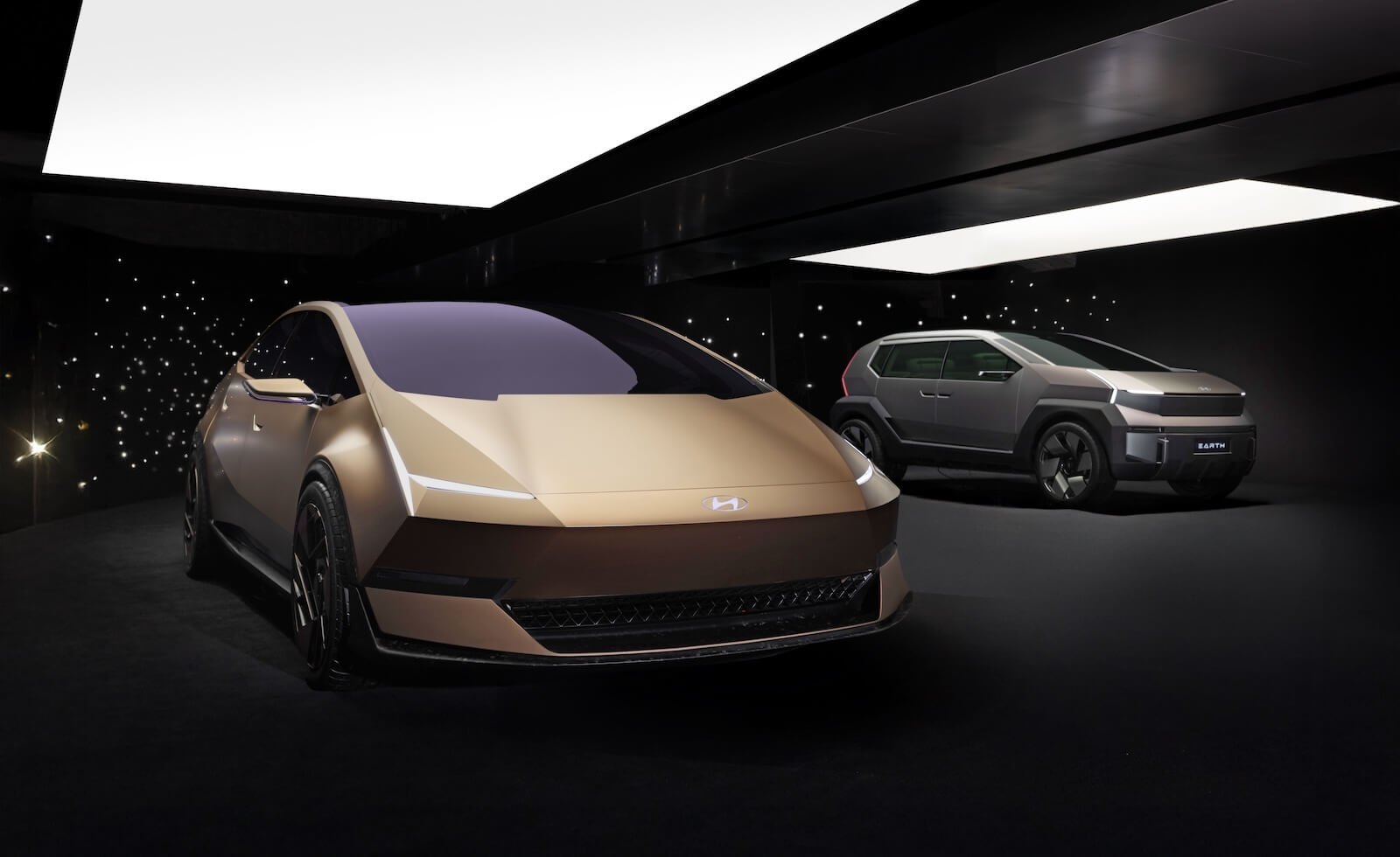 فينوس و إيرث.. طرازان اختباريان جديدان من هيونداي بتصميم مستقبلي جريء