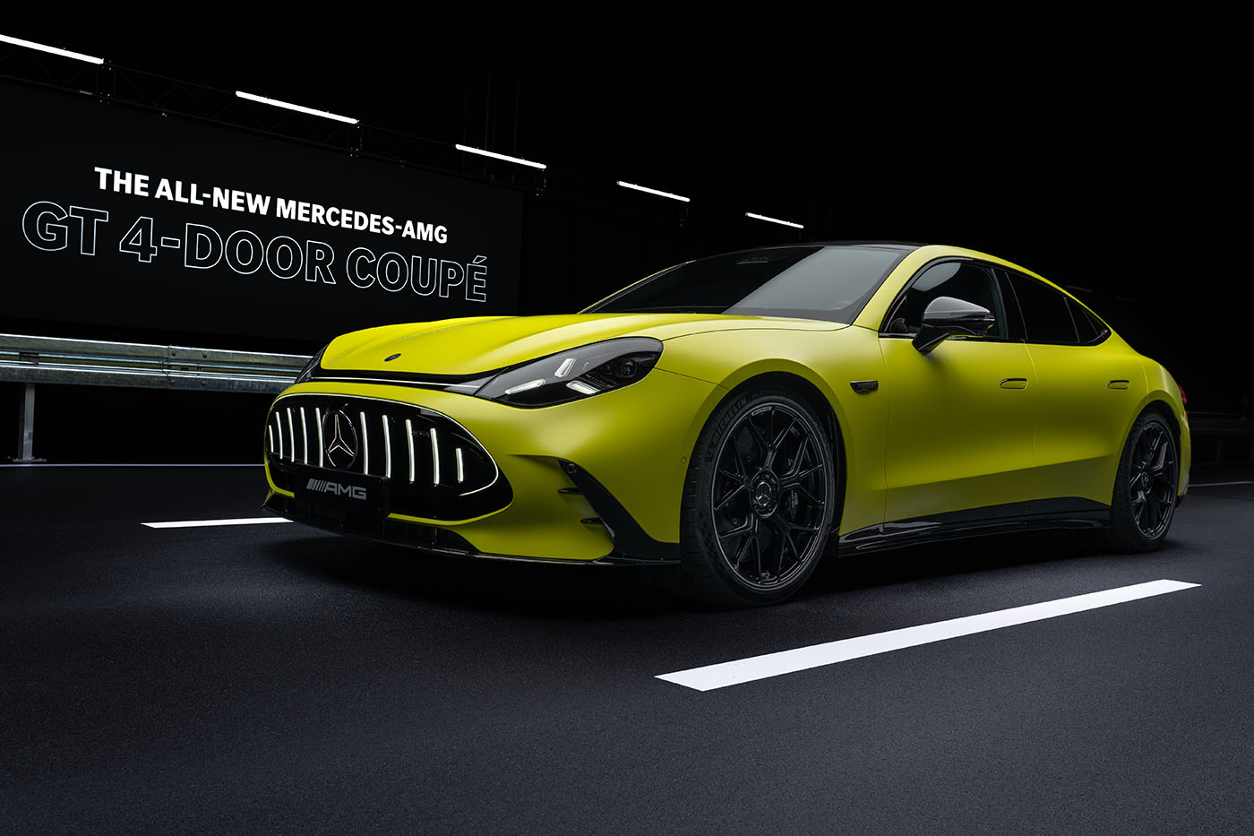 مرسيدس AMG تودّع محركات الاحتراق في GT 4-Door Coupe الجديدة وتدخل عصر الكهرباء