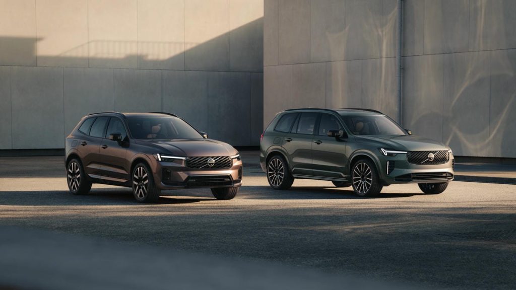 فولفو تكشف عن طرازي XC60 وXC90 لعام 2028 بمدى كهربائي يصل إلى 126 كلم